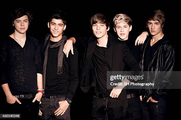 Pop band One Direction are photographed on September 12, 2010 in London, England.