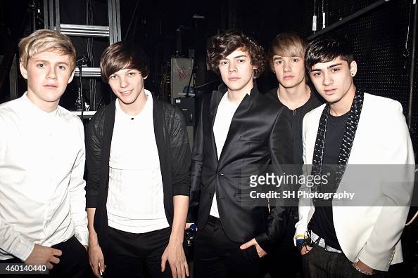 Pop band One Direction are photographed on September 13, 2010 in ...