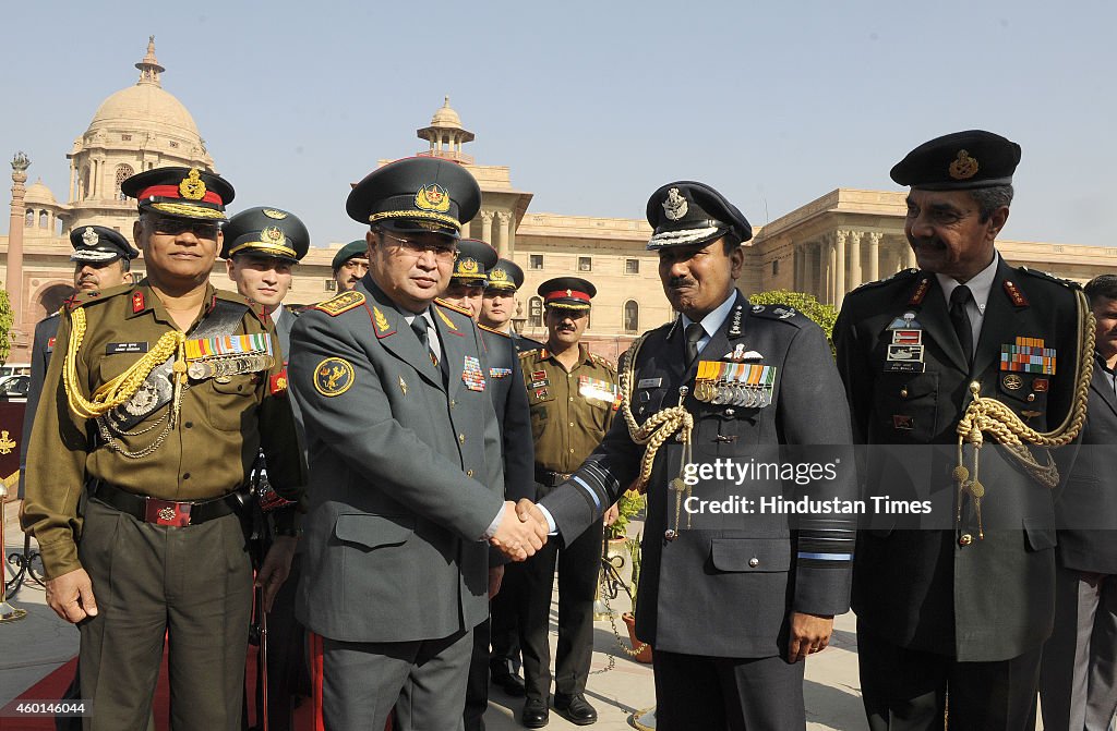 Chief Of General Staff Of The Armed Forces, Kazakhstan In Delhi