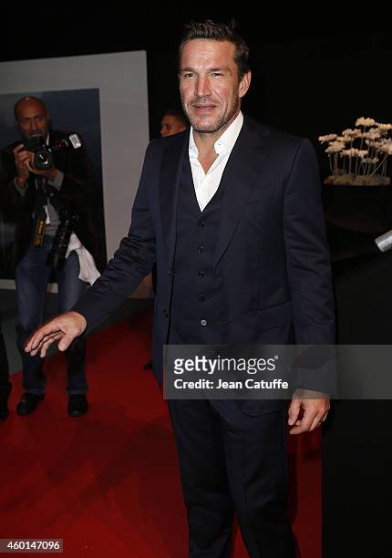 Benjamin Castaldi attends the Pro-Am Style and Competition event benefiting the Amade Mondiale foundation during day 3 of the Gucci Paris Masters...