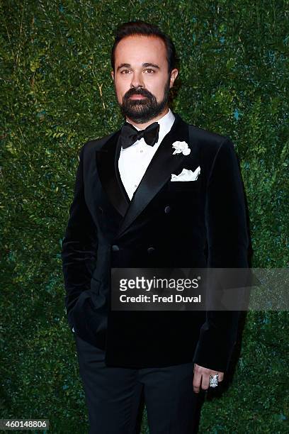 Evgeny Lebedev attends the 60th London Evening Standard Theatre Awards at London Palladium on November 30, 2014 in London, England.
