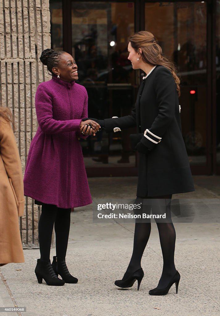 The Duchess Of Cambridge And First Lady Of New York City Visit Northside Center For Child Development