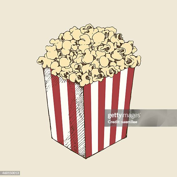 popcorn - popcorn stock-grafiken, -clipart, -cartoons und -symbole