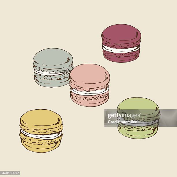 macaroon - macaroon stock illustrations