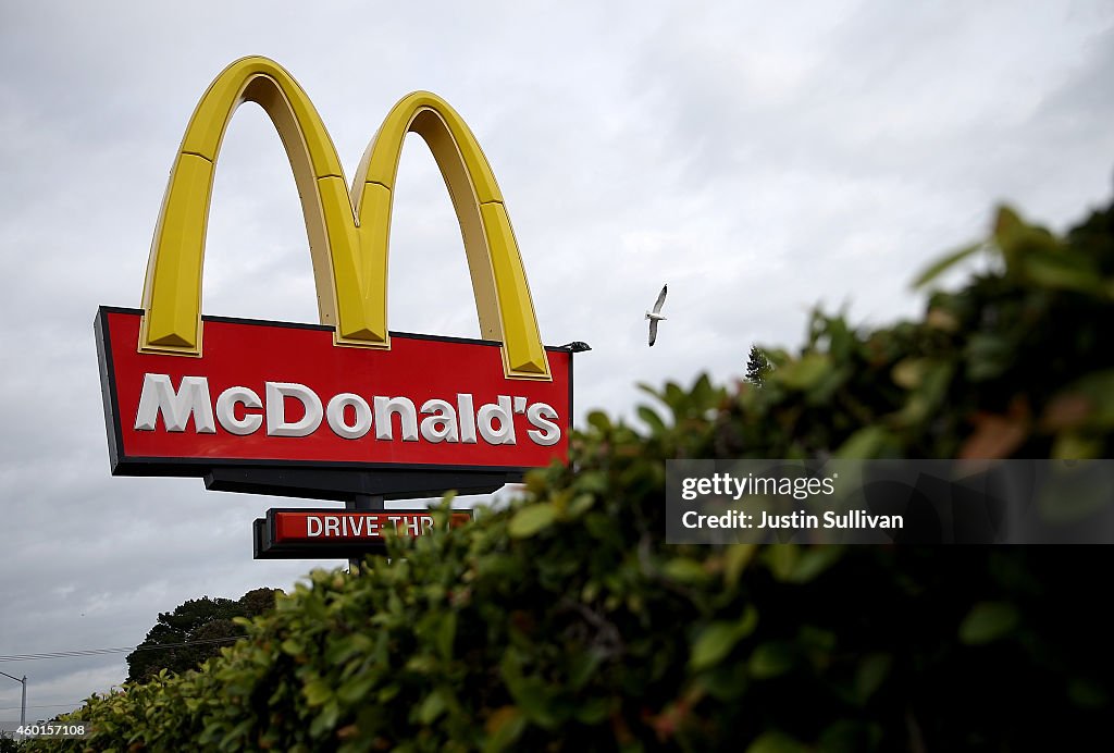 McDonald's November Sales Down Lower Than Expected