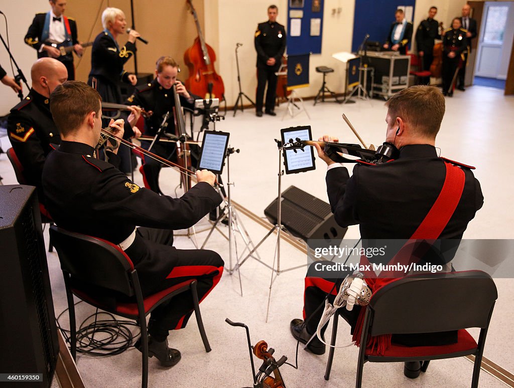 The Countess Of Wessex, Colonel-in-Chief, Corps Of Army Music Visits The Countess Of Wessex's String Orchestra