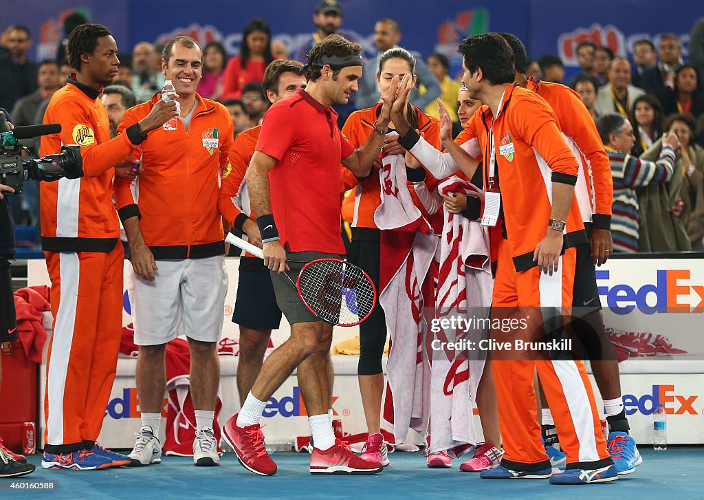 Coca-Cola International Premier Tennis League - India: Day Three