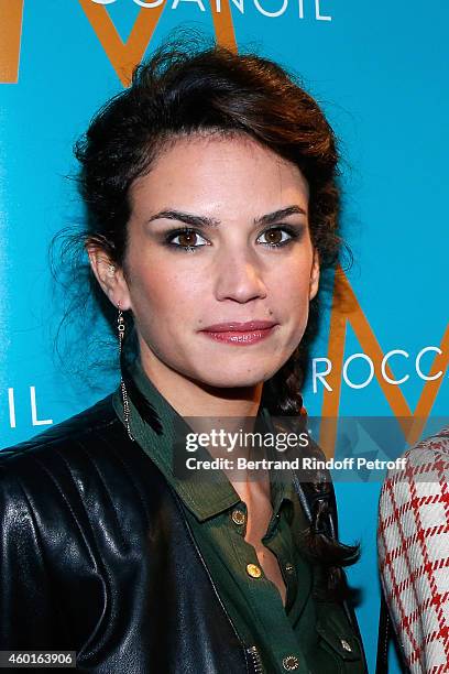 Actress Barbara Cabrita attends the Sarah Guetta Party in Paris for the first anniversary of the Hairdressing salon Sarah Guetta on December 8, 2014...