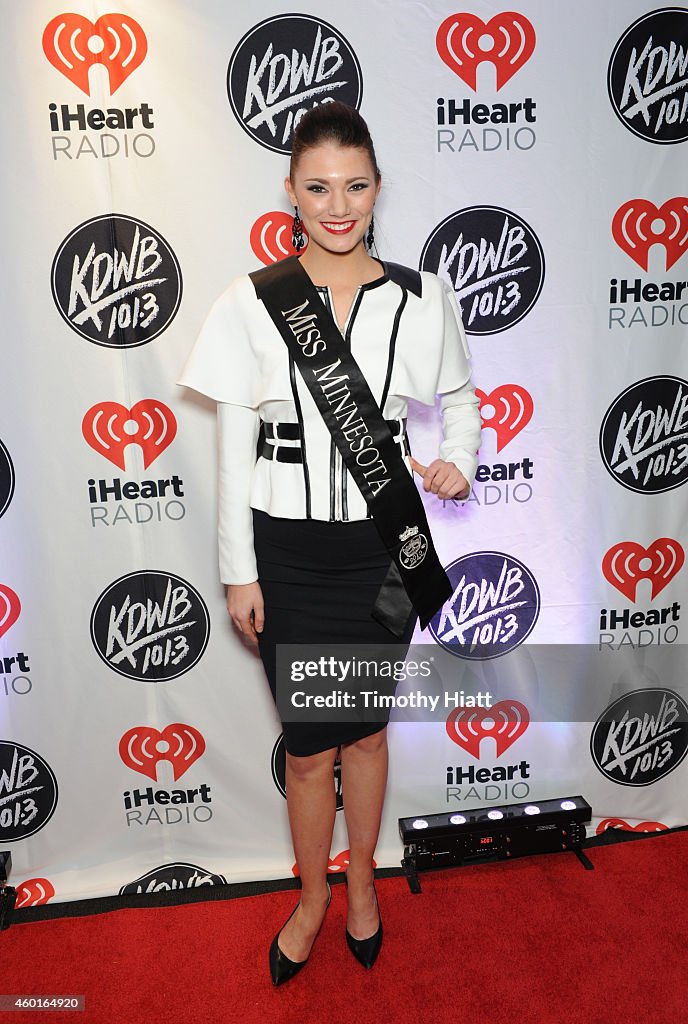 101.3 KDWB's Jingle Ball 2014 Presented By Sky Zone Indoor Trampoline Park And Allstate - Backstage