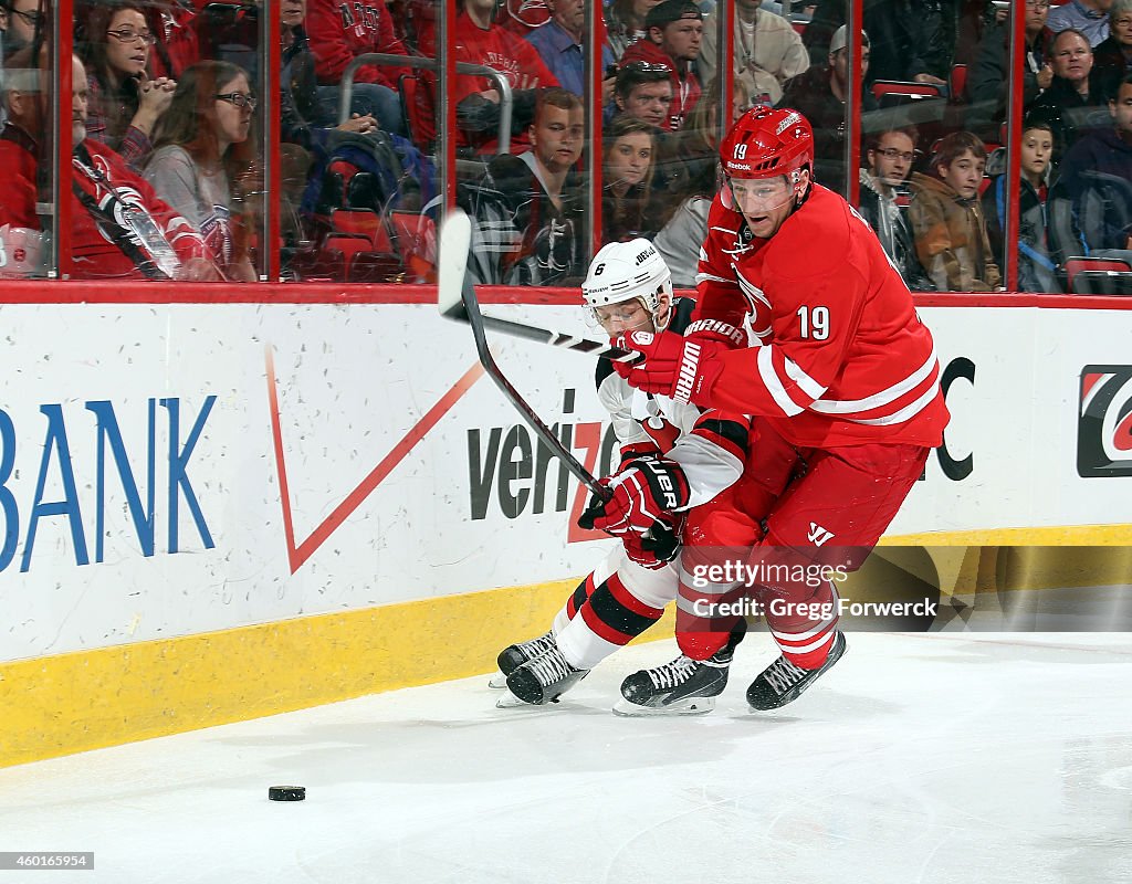 New Jersey Devils v Carolina Hurricanes