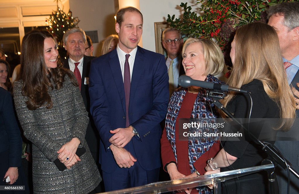 The Duke Of Cambridge Attends The Conservation Reception