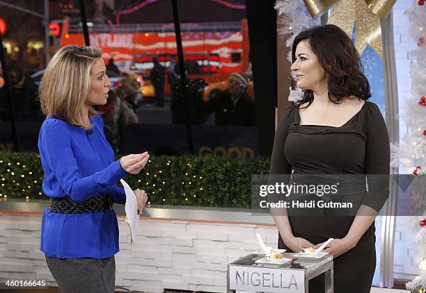 The cast of Walt Disney Television via Getty Images's "The Taste" appear on "Good Morning America," 1/2/14, airing on the Walt Disney Television via...