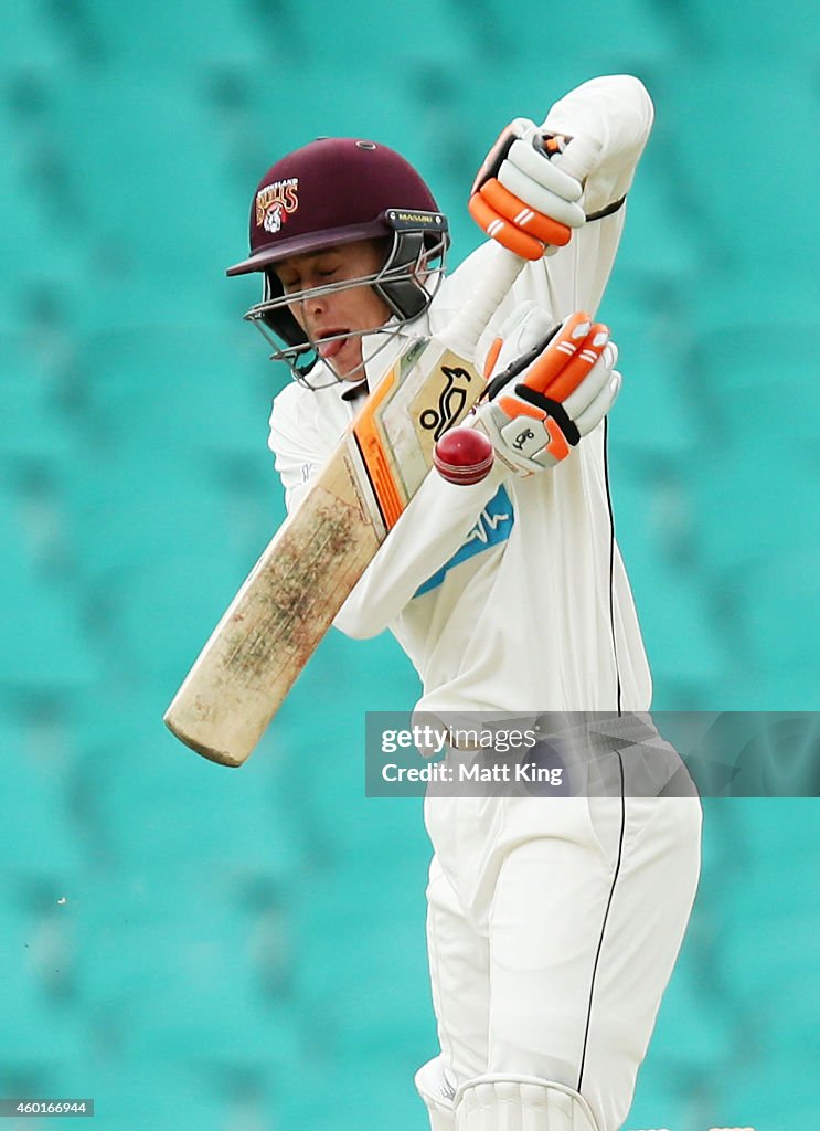 NSW v QLD - Sheffield Shield: Day 1