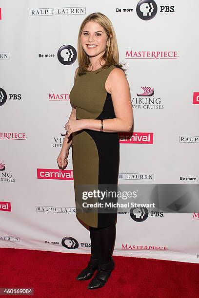 Personality Jenna Bush Hager attends 'Downton Abbey' Season Five Cast Photo Call at Millenium Hotel on December 8, 2014 in New York City.