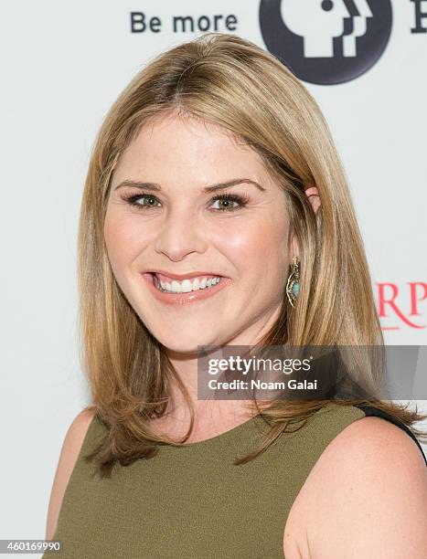 Jenna Bush Hager attends the 'Downton Abbey' season five photo call at Millenium Hotel on December 8, 2014 in New York City.