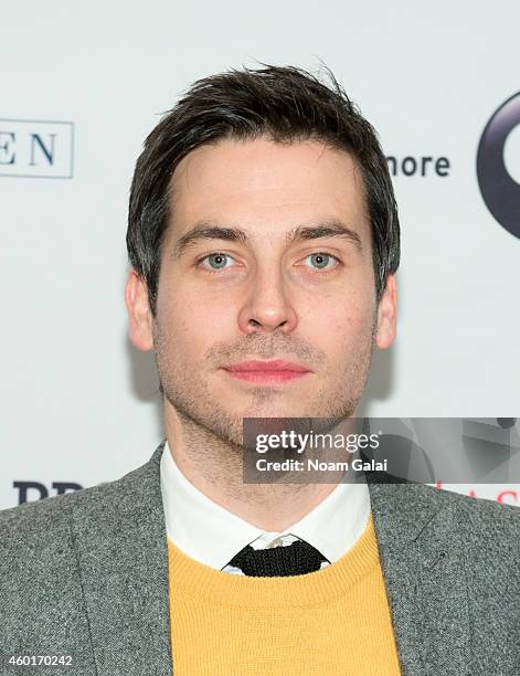 Actor Robert James-Collier attends the 'Downton Abbey' season five photo call at Millenium Hotel on December 8, 2014 in New York City.