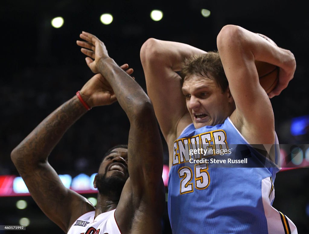 Toronto Raptors beat the Denver Nuggets 112-107 in overtime