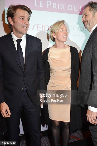 Francois Baroin, 'Prix De La Femme D'Influence Espoir Politique' Virginie Calmels and Guillaume Sarkozy attend the 'Prix De La Femme D'Influence...