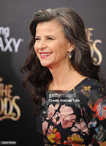 Tracey Ullman attends the "Into The Woods" world premiere at Ziegfeld Theater on December 8, 2014 in New York City.