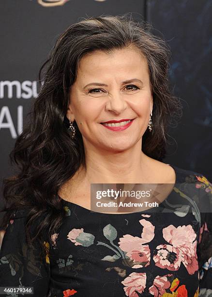 Tracey Ullman attends the "Into The Woods" world premiere at Ziegfeld Theater on December 8, 2014 in New York City.