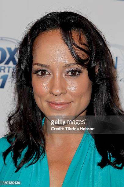 Tameka Jacobs attends the 'Power of Giving' Holiday benefit for the Ryan Nece Foundation and Mattel Children's Hospital UCLA at Riva Bella on...