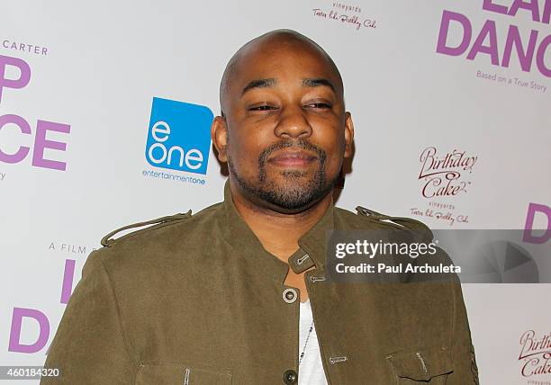 Actor Dennis L.A. White attends the Los Angeles premiere of "Lap Dance" at ArcLight Cinemas on December 8, 2014 in Hollywood, California.