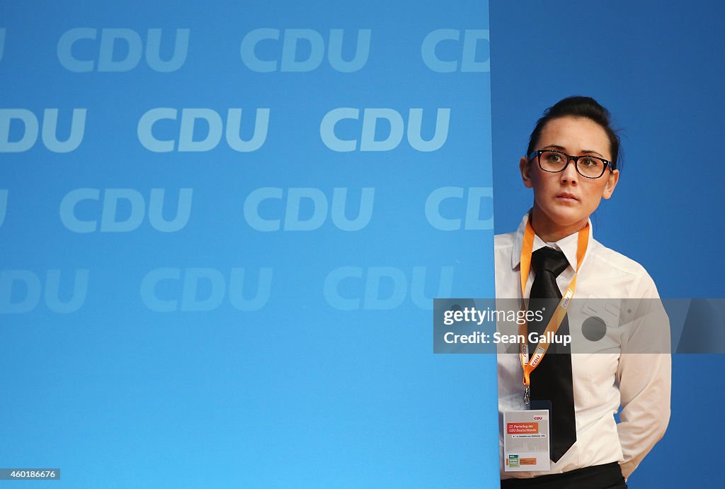 German Christian Democrats (CDU) Hold Annual Party Congress