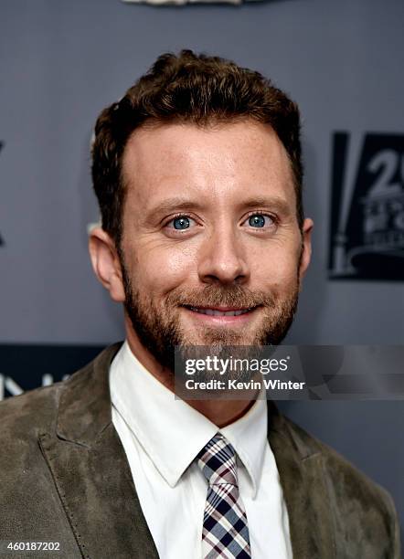 Actor T.J. Thyne arrives at Fox TV's "Bones" 200th Episode Celebration at Herringbone Mondrian on December 8, 2014 in West Hollywood, California.