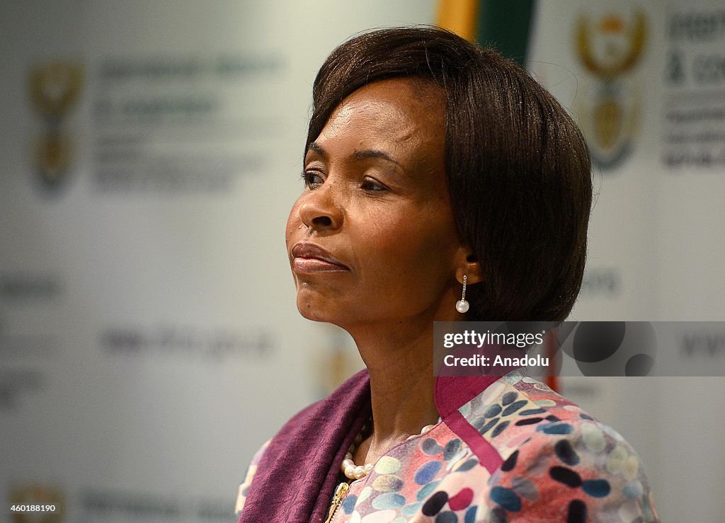 South African Foreign Minister Maite Nkoana Mashabane