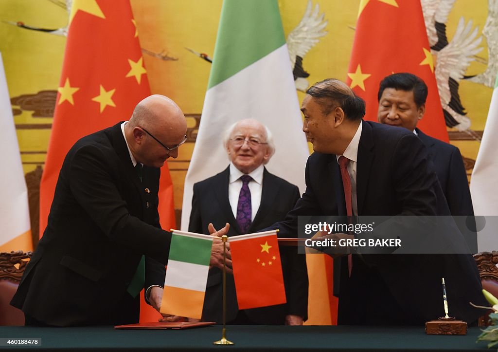 CHINA-IRELAND-DIPLOMACY