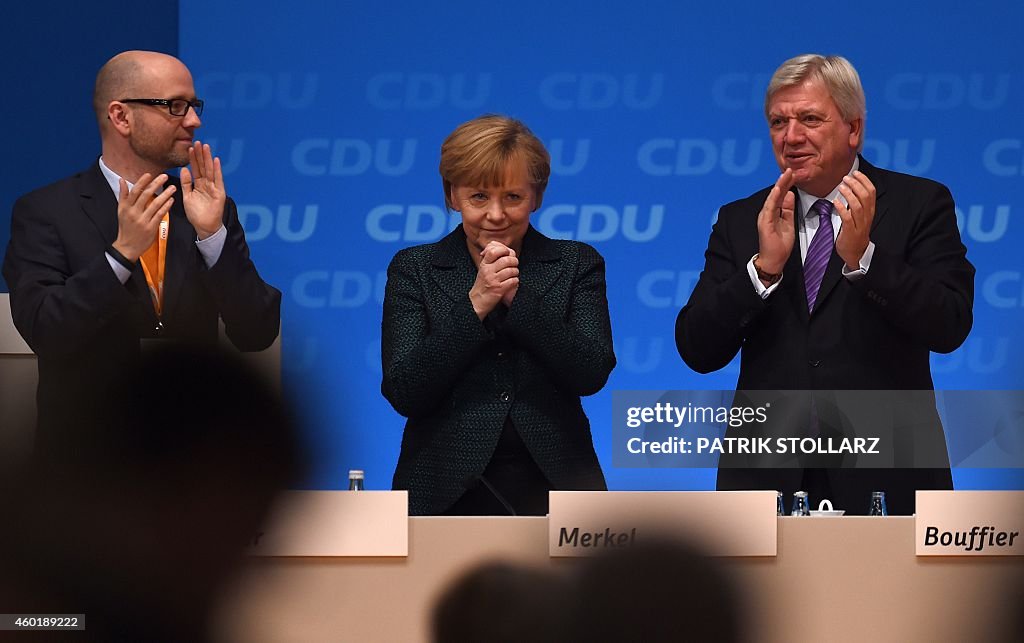 GERMANY-POLITICS-PARTY-MEETING-CDU-MERKEL