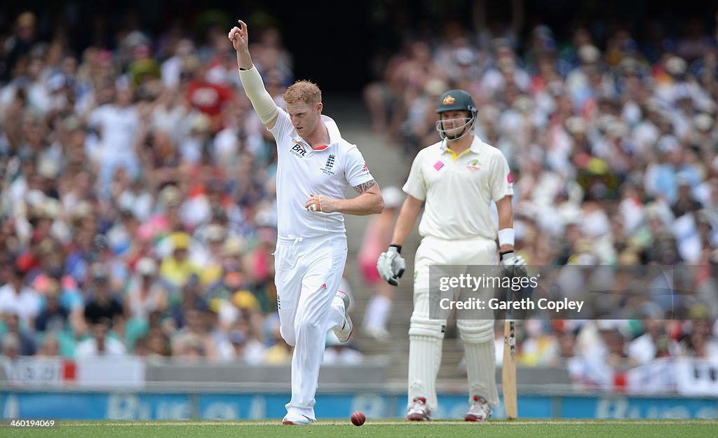 Australia v England - Fifth Test: Day 1