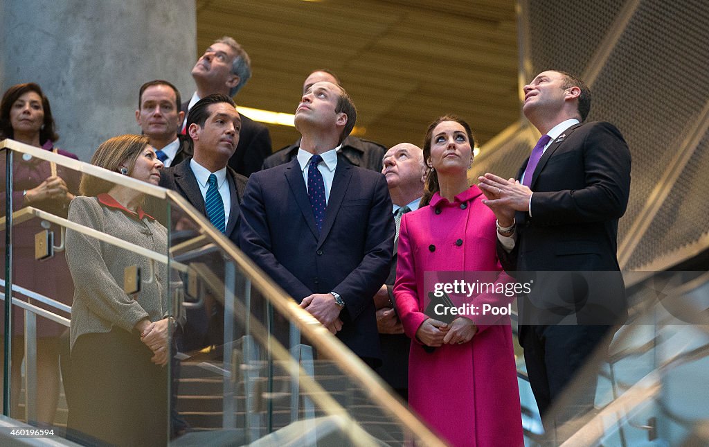 The Duke And Duchess Of Cambridge Visit The National September 11 Memorial Museum