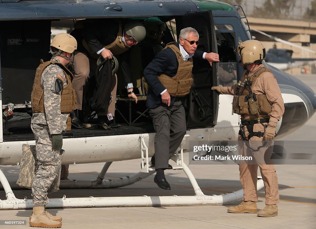 Defense Secretary Chuck Hagel Travels To Mideast