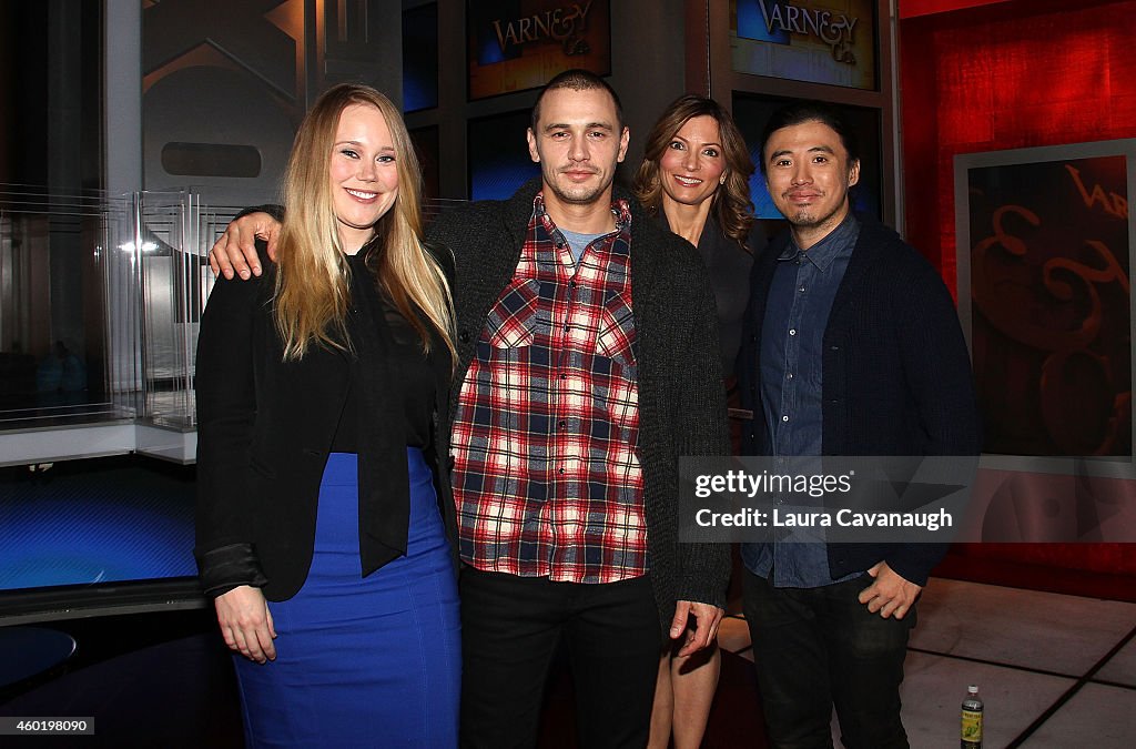 James Franco Visits The FOX Business Network
