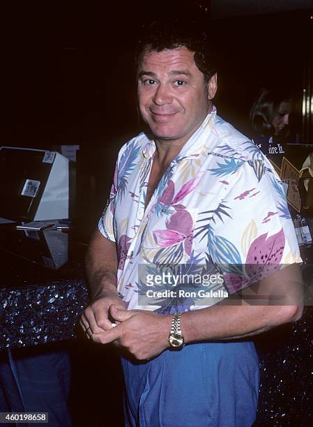 Actor Art Metrano attends the 21st Annual Jerry Lewis MDA Labor Day Telethon on September 1, 1986 at Caesars Palace in Las Vegas.