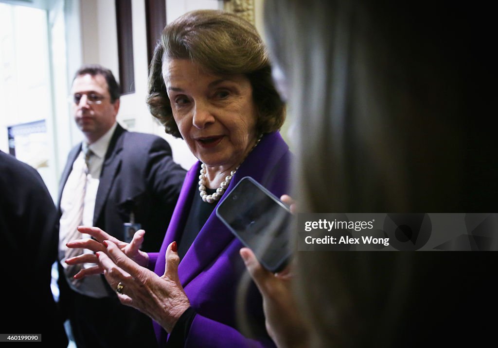 Report On CIA Interrogations To Be Released By Senate Intelligence Chair Sen. Dianne Feinstein