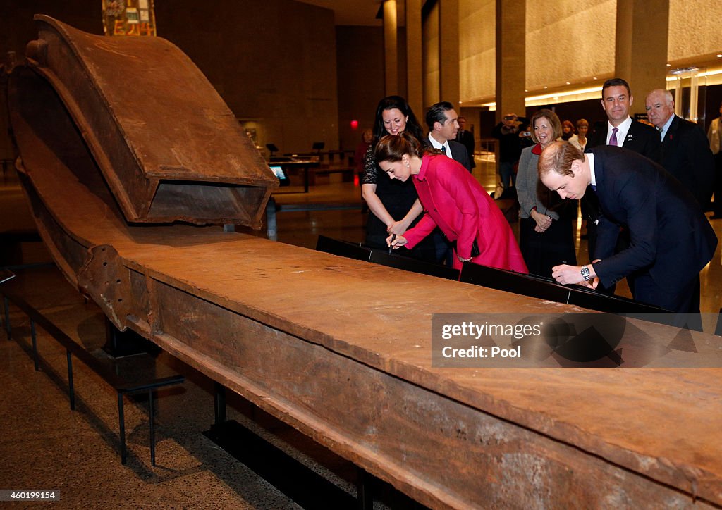 Prince William, Duke of Cambridge and Catherine, Duchess of Cambridge Visit The National September 11 Memorial Museum