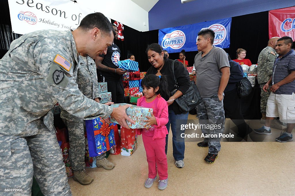 Clippers Season of Giving Holiday Food and Toy Drive