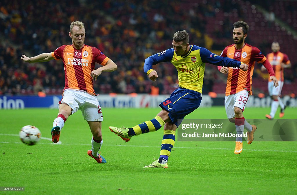 Galatasaray AS v Arsenal FC - UEFA Champions League