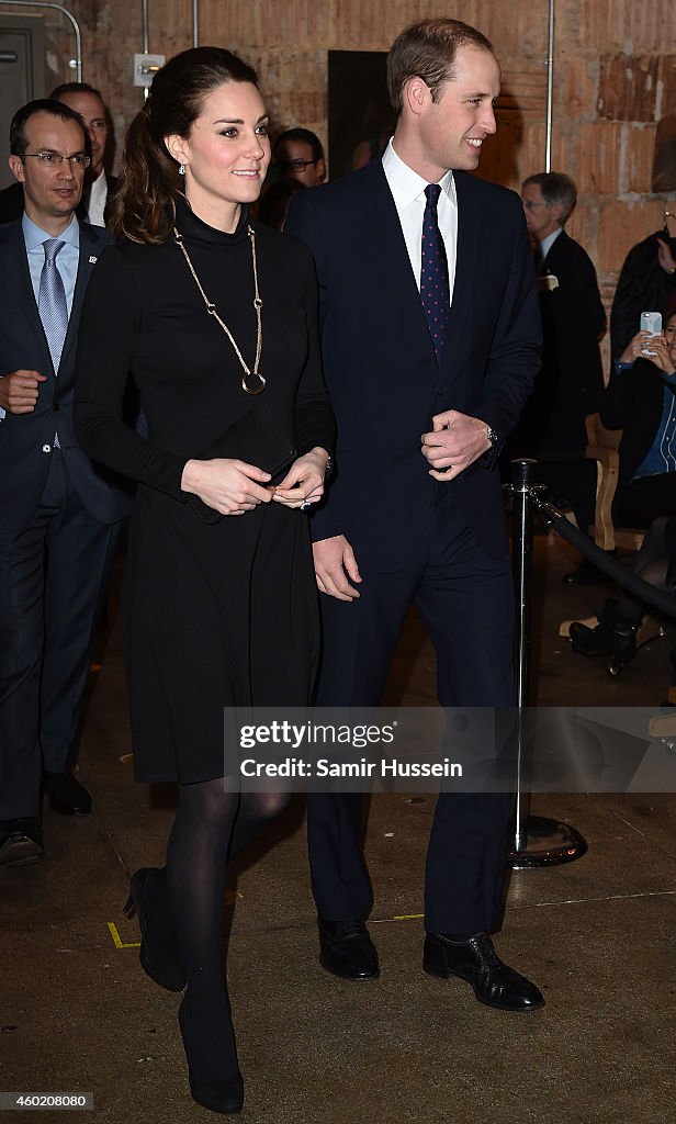 The Duke And Duchess Of Cambridge Attend The Creativity Is GREAT Reception