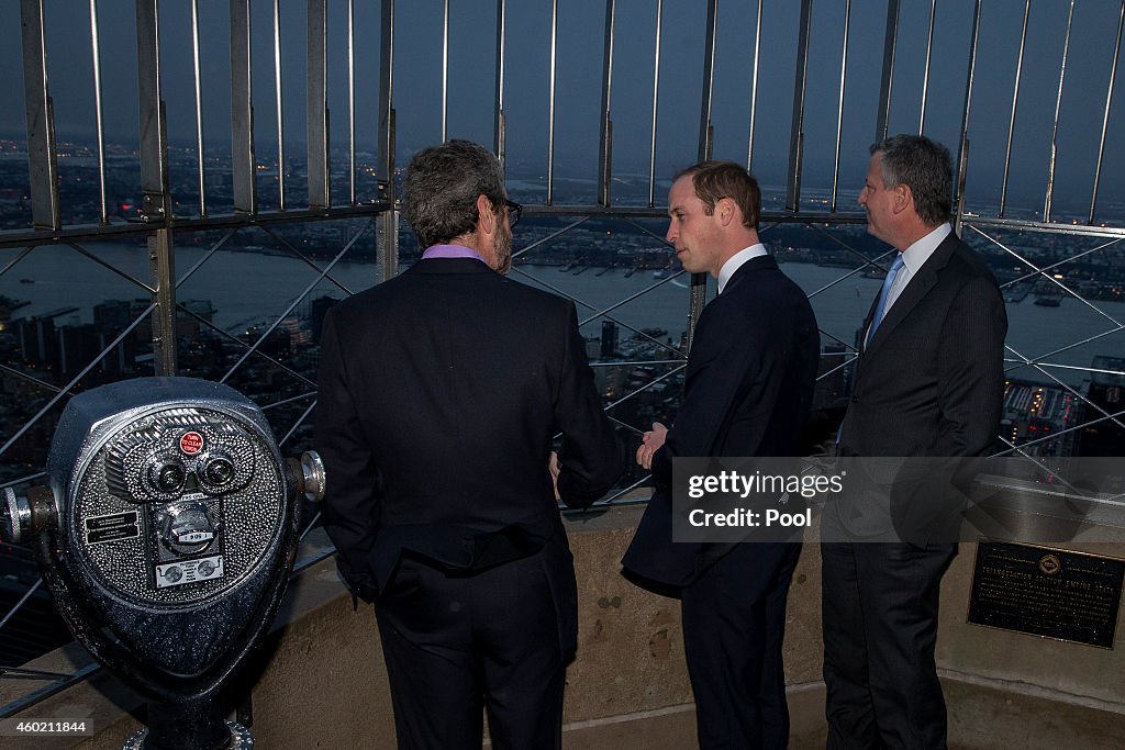 The Duke Of Cambridge And The Mayor Of New York Attend The Innovation Is GREAT Reception