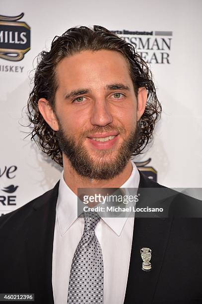 Madison Bumgarner attends the Sportsman Of The Year 2014 Ceremony on December 9, 2014 in New York City.