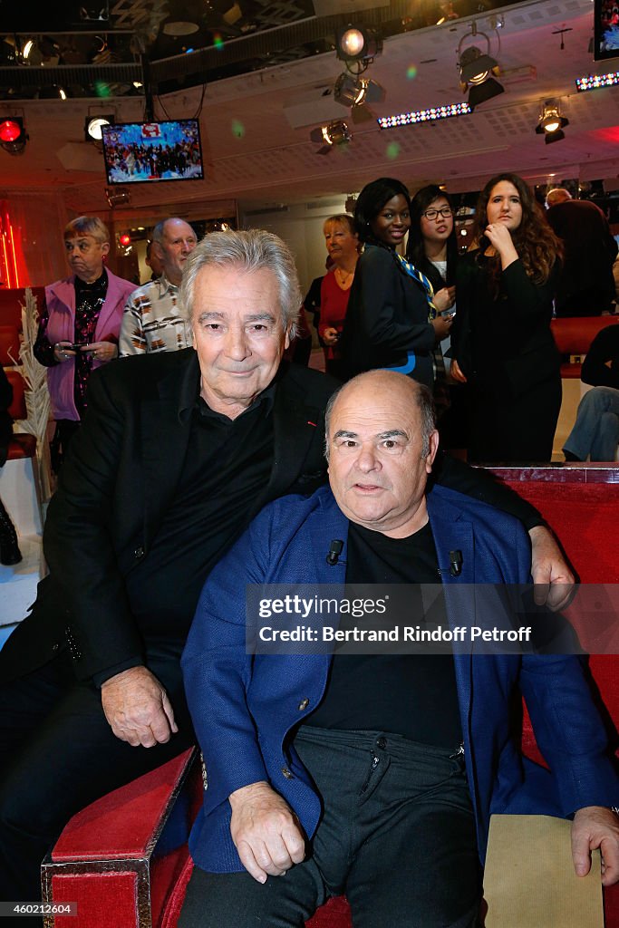 'Vivement Dimanche' French TV Show At Pavillon Gabriel In Paris