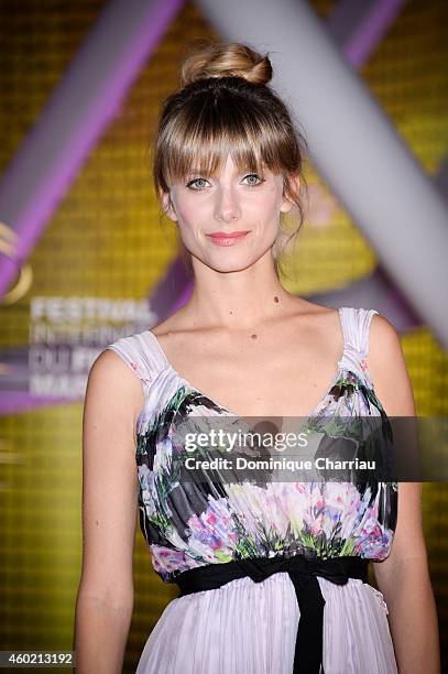 Melanie Laurent arrives on the red carpet for the Tribute to Japanese Cinema during the 14th Marrakech International Film Festival on December 9,...