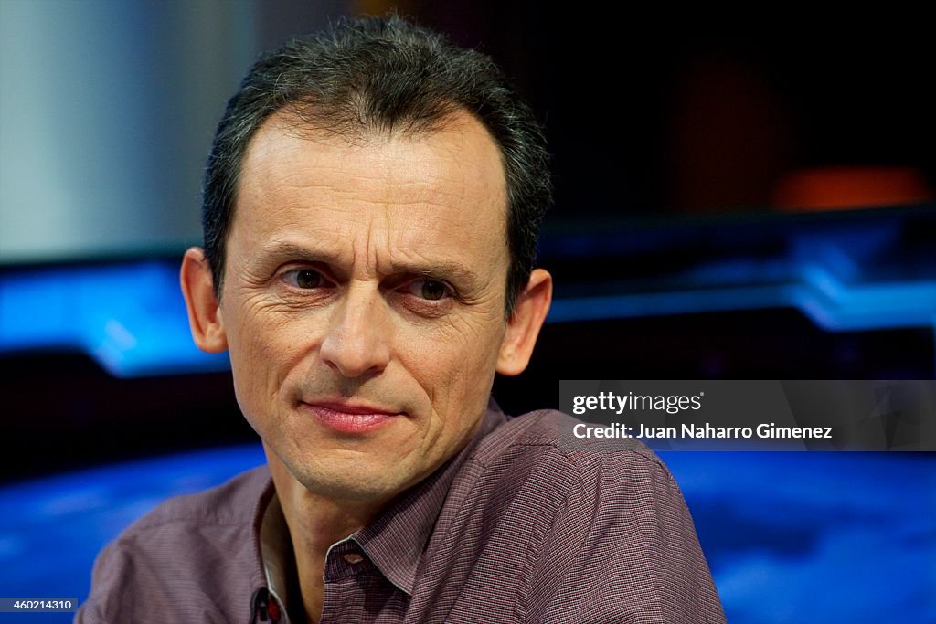 Pedro Duque Attends 'El Hormiguero' Tv Show