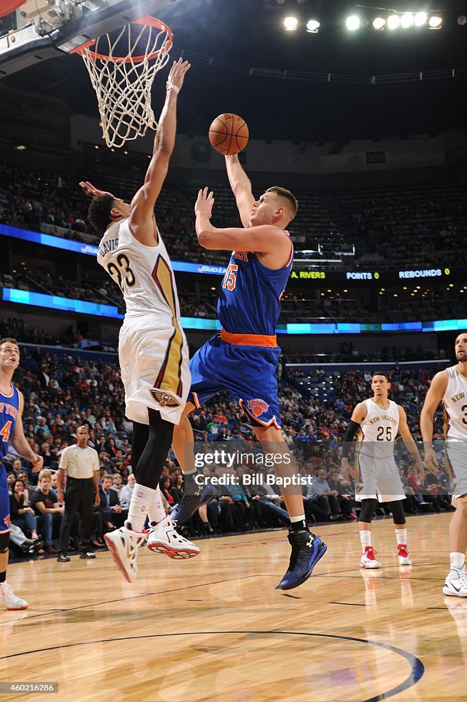 New York Knicks v New Orleans Pelicans