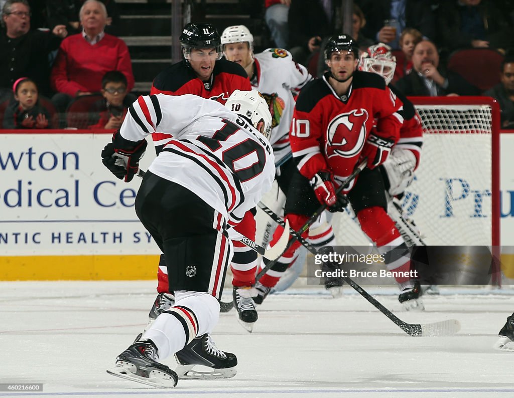 Chicago Blackhawks v New Jersey Devils