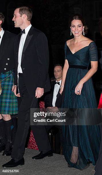 Prince William, Duke of Cambridge and Catherine, Duchess of Cambridge arrive at Metropolitan Museum of Art to attend the St. Andrews 600th...