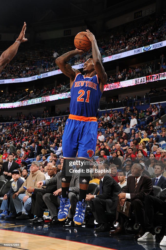 New York Knicks v New Orleans Pelicans